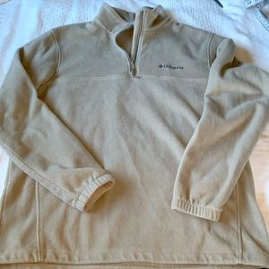 Columbia Men fleece sweater with zipper